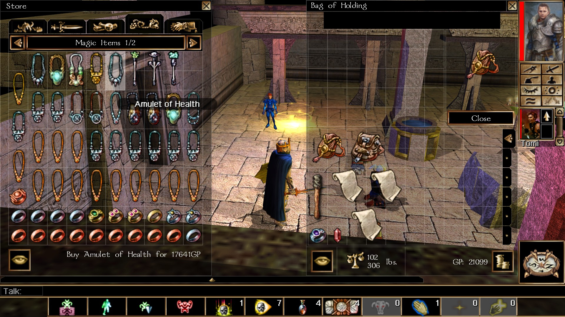 how to find more bags in neverwinter nights online