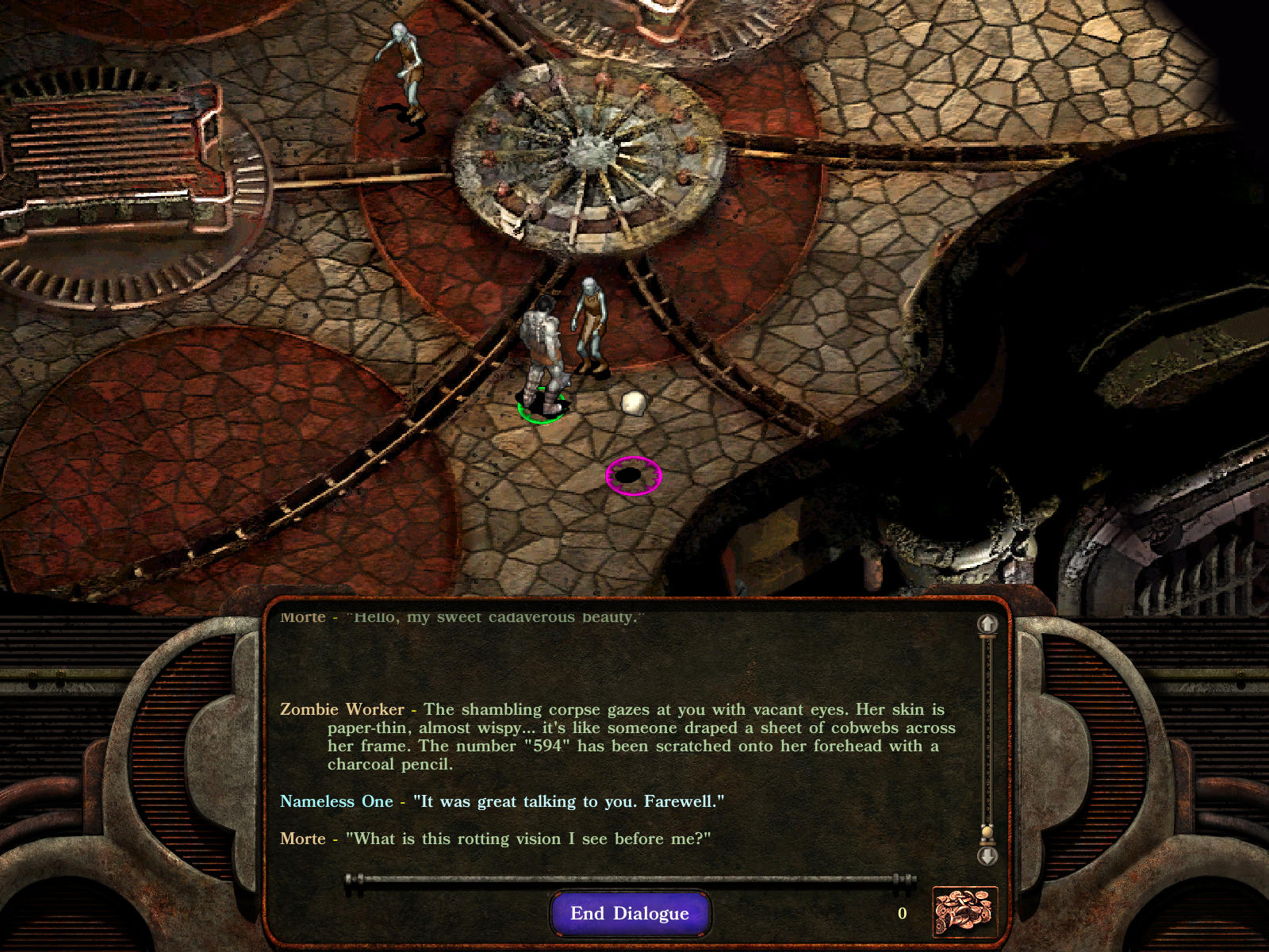 План гробницы planescape torment