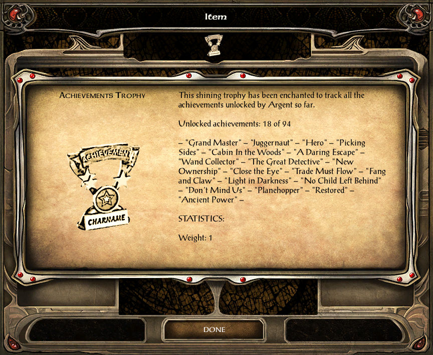 Dragon Age: Origins Achievements