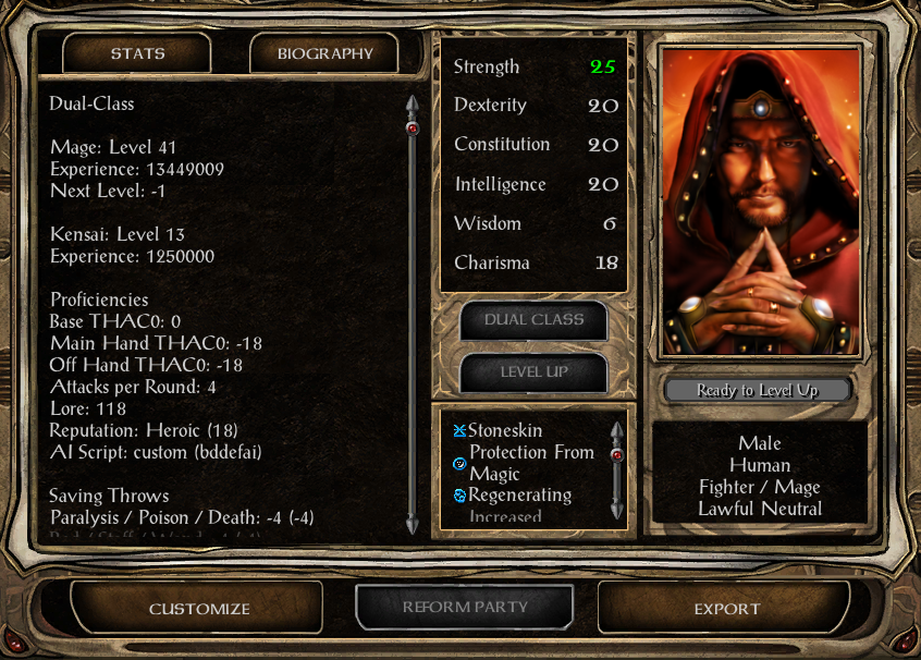 Кенсай Baldur's Gate. Baldur's Gate 2 Kensai Mage Dual. Baldur's Gate 2 Kensai Mage.